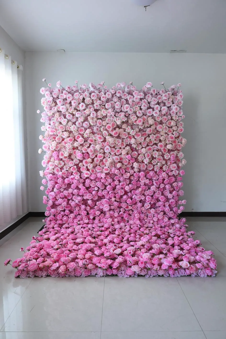 Flower Wall Installation
